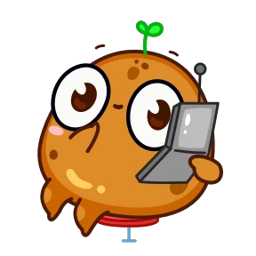 Картошечка — стикер для MAX