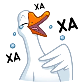 Гусь! — стикер для MAX