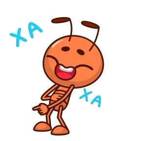 Муравей — стикер для MAX