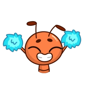 Муравей — стикер для MAX