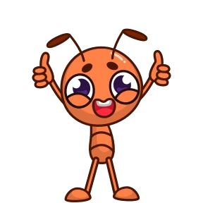 Муравей — стикер для MAX
