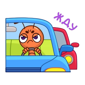 Муравей — стикер для MAX