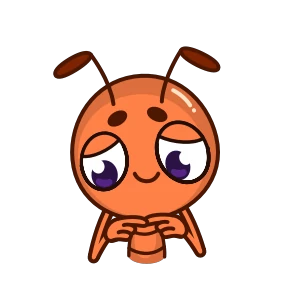 Муравей — стикер для MAX