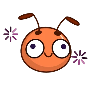 Муравей — стикер для MAX