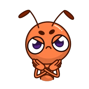 Муравей — стикер для MAX