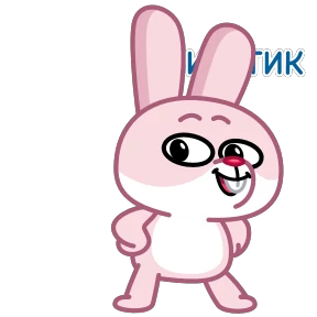 Зая — стикер для MAX