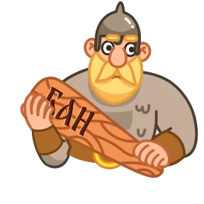Стикер из сообщения канала