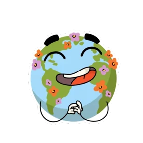 Глобус — стикер для MAX