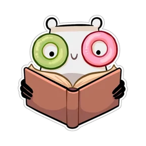 Чайный пакетик — стикер для MAX