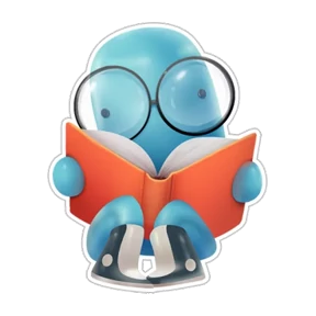 Монстрик — стикер для MAX