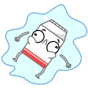 Молоко — стикер для MAX