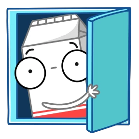 Молоко — стикер для MAX