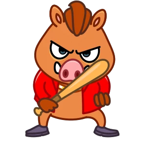 Кабанчик — стикер для MAX