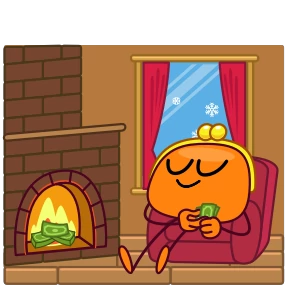 Кошелёнок — стикер для MAX