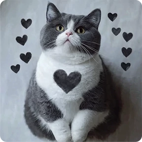 Стикерпак Котаны для мессенджера MAX