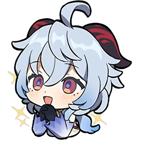 Genshin Impact — стикер для MAX