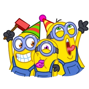Minions — стикер для MAX