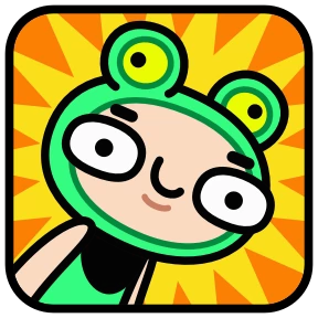 Корейская жабка — стикер для MAX