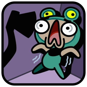 Корейская жабка — стикер для MAX