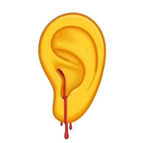Creepy Emoji — стикер для MAX