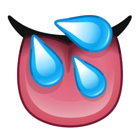 Creepy Emoji — стикер для MAX