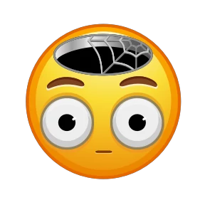 Creepy Emoji — стикер для MAX