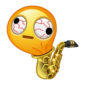 Creepy Emoji — стикер для MAX