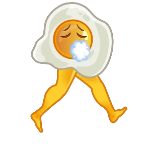 Creepy Emoji — стикер для MAX
