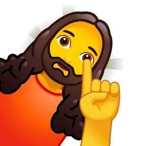 Creepy Emoji — стикер для MAX