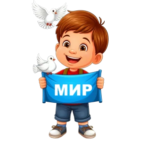 Лагерь "Мир" — стикер для MAX
