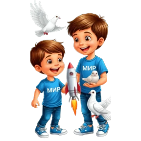 Лагерь "Мир" — стикер для MAX