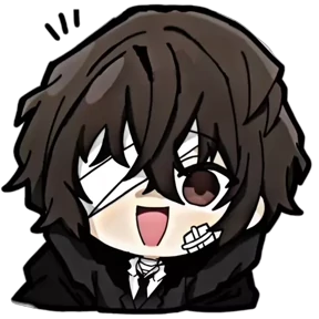 Бродячие псы 3 @animejapanworld — стикер для MAX