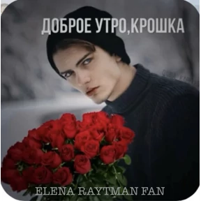 ЕЛЕНА РАЙТМАН ФАН — стикер для MAX