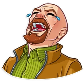 Стикер из сообщения канала