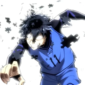 Блю Лок @animejapanworld — стикер для MAX
