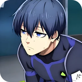 Блю Лок @animejapanworld — стикер для MAX