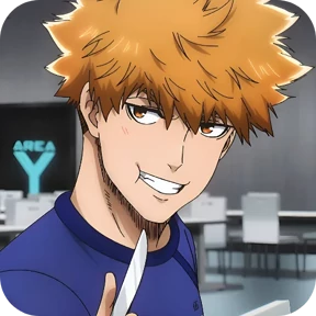 Блю Лок @animejapanworld — стикер для MAX
