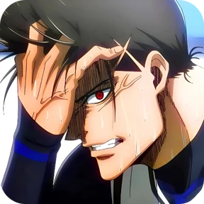 Блю Лок @animejapanworld — стикер для MAX