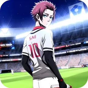 Блю Лок @animejapanworld — стикер для MAX
