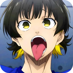 Блю Лок @animejapanworld — стикер для MAX