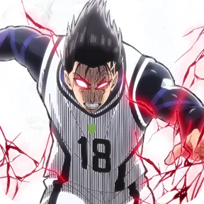 Блю Лок @animejapanworld — стикер для MAX