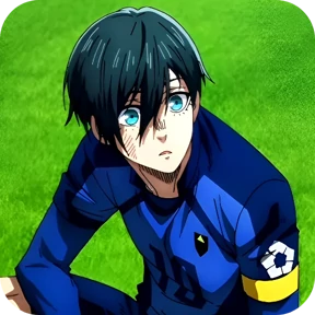 Блю Лок @animejapanworld — стикер для MAX