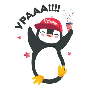 Fidele — стикер для MAX