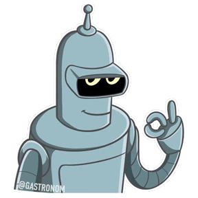 Bender — стикер для MAX