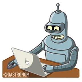 Bender — стикер для MAX