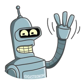 Bender — стикер для MAX