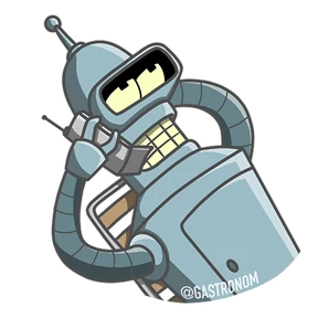Bender — стикер для MAX