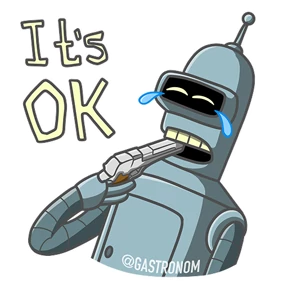 Bender — стикер для MAX