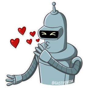 Bender — стикер для MAX