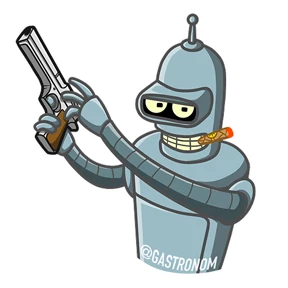 Bender — стикер для MAX